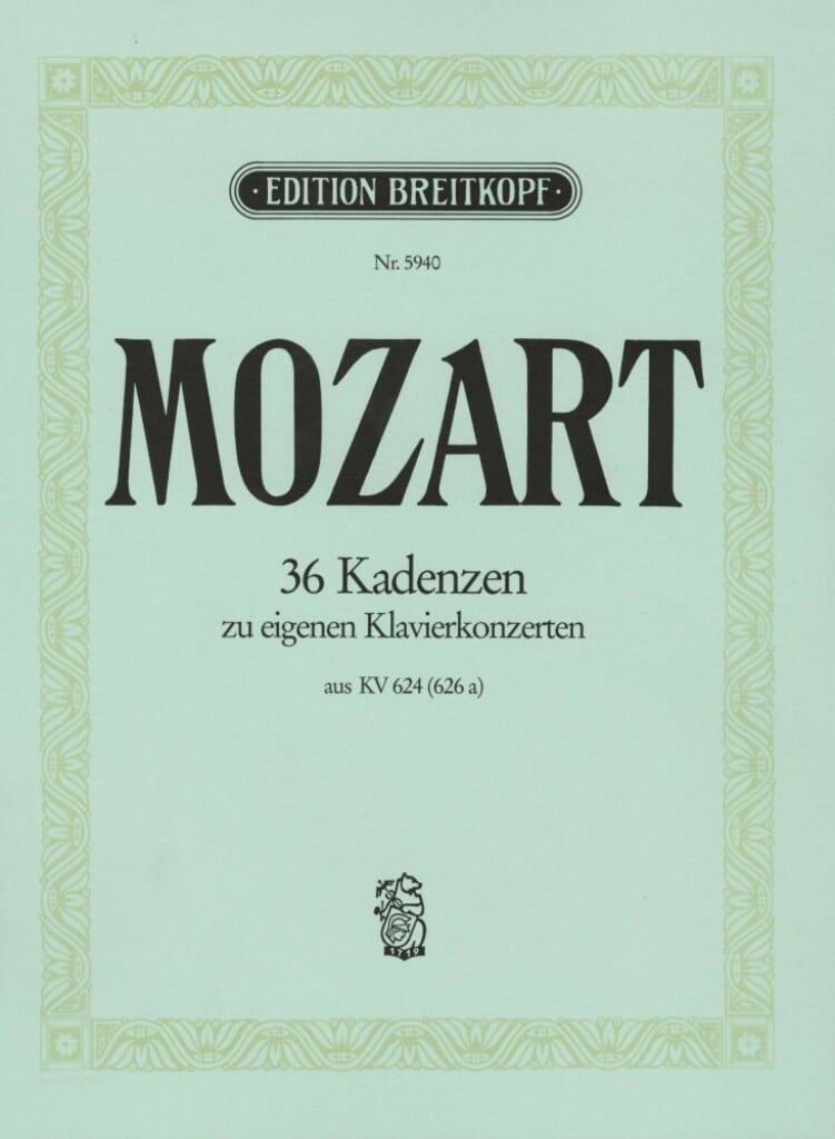 Cadenzen(36) Concerten Kv624